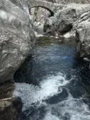 Wildwasser, nun im Flußbett